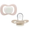 Lot de 2 sucettes phosphorescentes en silicone Blush-Latte (6 mois et +) B.Box Produit 1