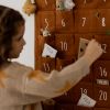 Calendrier de l'avent Gaze Caramel (personnalisable) Atelier Wagram Ambiance 2