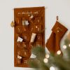 Calendrier de l'avent Gaze Caramel (personnalisable) Atelier Wagram Ambiance 5