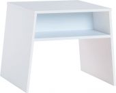 Table enfant Tuli blanc/bleu (50 x 59 cm)
