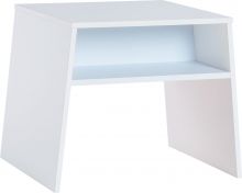 Table enfant Tuli blanc/bleu (50 x 59 cm)  par Vox