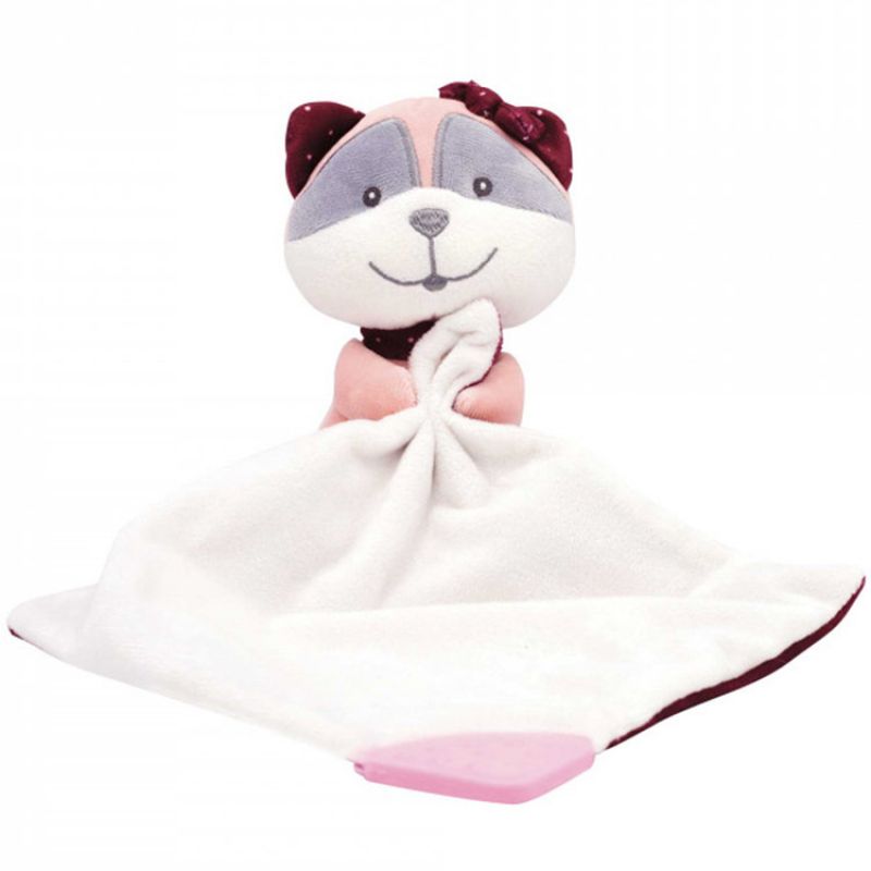 Doudou de dentition raton laveur Olga Trois Kilos Sept