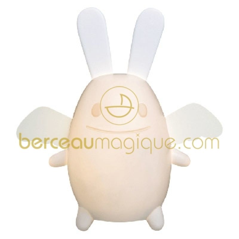 Veilleuse Ange lapin 17 cm Trousselier