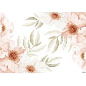 Planche de stickers L Big Poppy Blossoms (64 x 90 cm)