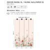 Papier peint panoramique Decor Alysse fleurs et oiseaux rose (2m x 3m)  Lilipinso Produit 3