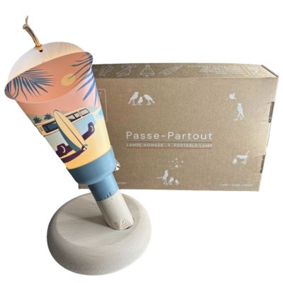 Coffret lampe nomade 5 en 1 - Vanlife - Bleu Glacier Maison Polochon