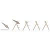 Chaise haute évolutive Click & Fold 4 in 1 All Natural Dark - Reconditionné Cybex Produit 9
