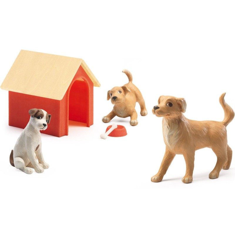Figurines Les chiens Djeco