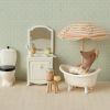 Parasol Souris Soft corail Maileg Ambiance 2