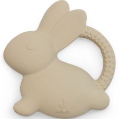 Anneau de dentition en caoutchouc Lapin Nougat - Jollein