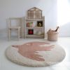 Tapis rond Bohemian Bird Crème (120 cm) Nattiot Ambiance 6