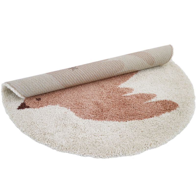 Tapis rond Bohemian Bird Crème (120 cm) Nattiot Produit 3