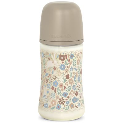 Biberon tétine SXPro M Wonderland Liberty beige (270 ml) Suavinex