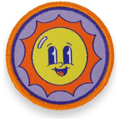 Lot de 5 patchs velcro Vibe Pop