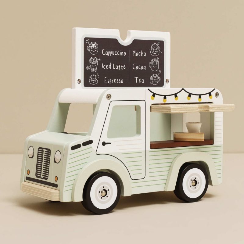 Camionnette-café truck pour maison de poupée en bois FSC Le Toy Van Ambiance 2