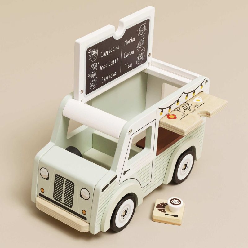 Camionnette-café truck pour maison de poupée en bois FSC Le Toy Van Ambiance 7