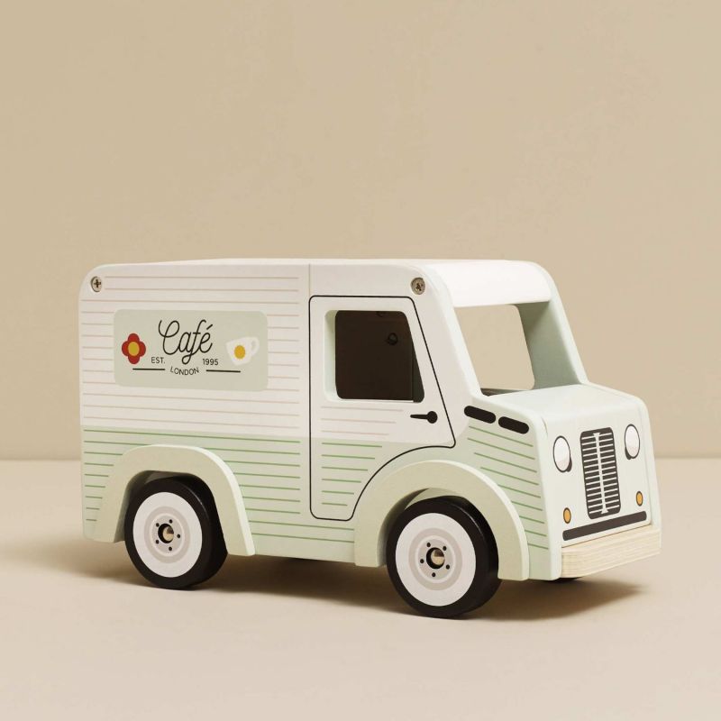 Camionnette-café truck pour maison de poupée en bois FSC Le Toy Van Ambiance 8