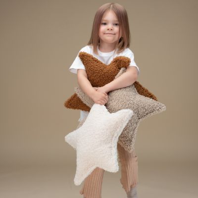 Coussin étoile Maple molletonné