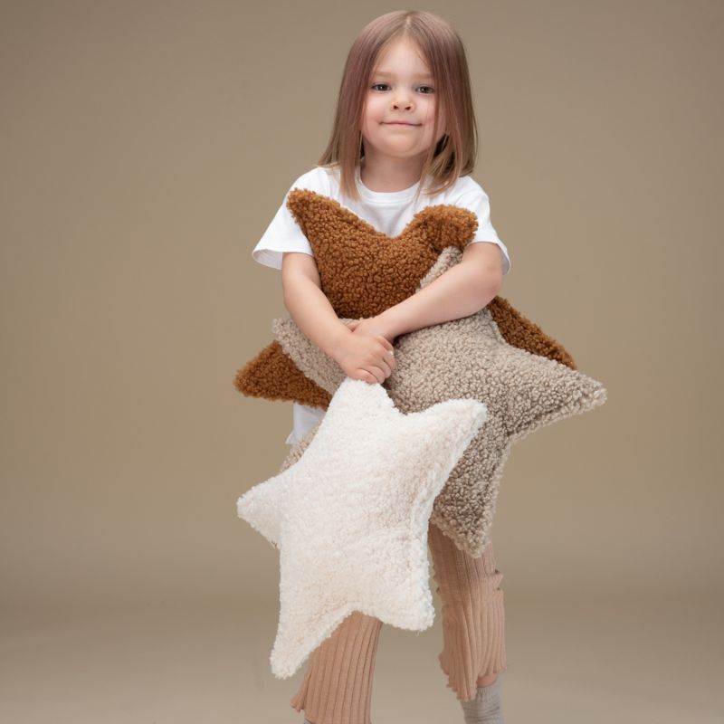 Coussin étoile Maple molletonné Wigiwama Ambiance 2