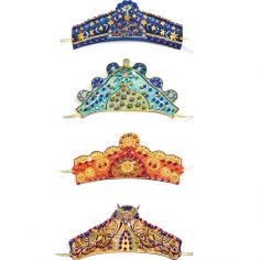 Kit DIY 4 diadèmes mosaïques à décorer Enchanteresses