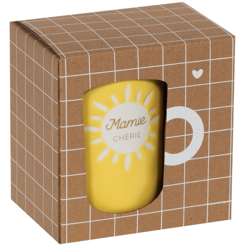 Mug Mamie Chérie Baya (11 x 8 cm) Amadeus Les Petits Packaging 4