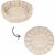 Variation Ecru, bleu du produit Tapis de jeu 3 en 1 Organic Coco Stripes Blue de la marque Play&Go