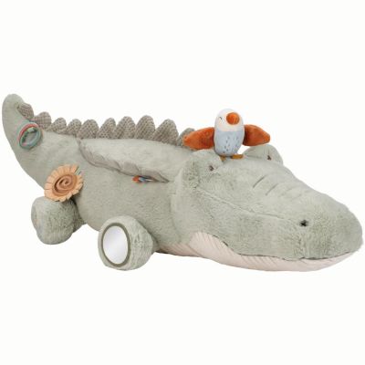 Peluche d'activités géante Crocodile Safari Friends (90 cm)