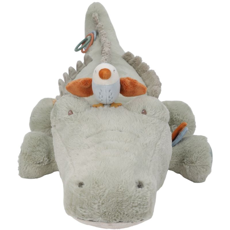 Peluche d'activités géante Crocodile Safari Friends (90 cm) Little Dutch Produit 2