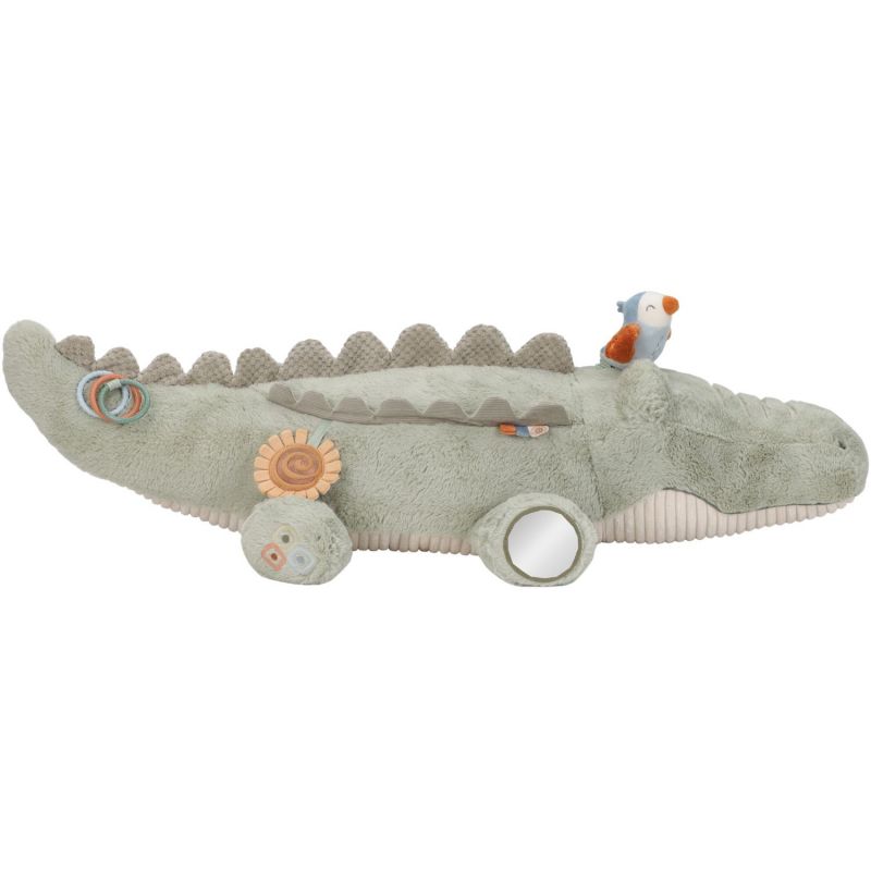 Peluche d'activités géante Crocodile Safari Friends (90 cm) Little Dutch Produit 3