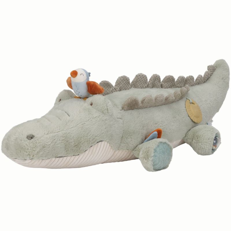 Peluche d'activités géante Crocodile Safari Friends (90 cm) Little Dutch Produit 6