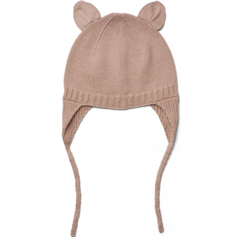 Bonnet en coton bio Violet Rose (6-9 mois) Liewood
