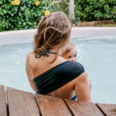 Echarpe de portage pour activité aquatique Aquabulle noir (taille M 38-40)