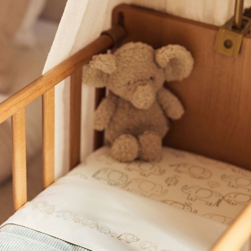 Drap housse en jersey Elephant Tales (40 x 80 cm) Jollein Ambiance 5