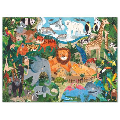 Puzzle maison Le Zoo (24 pièces)