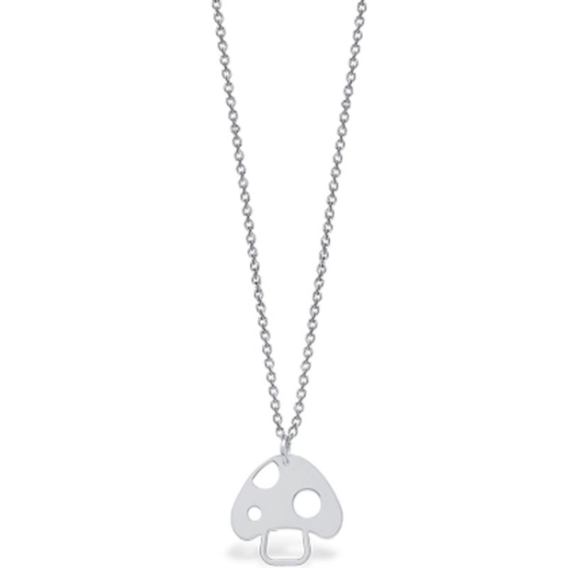 Collier Mini Coquine champignon (argent 925°) Coquine
