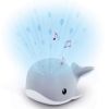 Projecteur d'ambiance Wally la baleine grise - ZAZU