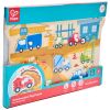 Puzzle à boutons véhicules de chantier Hape Packaging 4