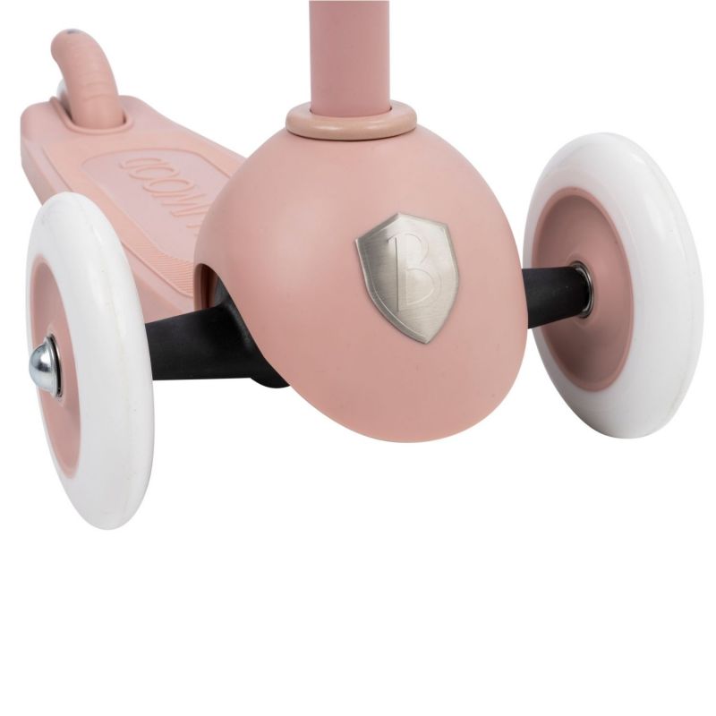 Trottinette ECO Dusty Rose avec panier Pin & Ride Banwood Produit 9