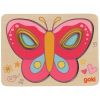 Puzzle en bois Papillons (5 pièces et 5 couches) Goki Produit 1