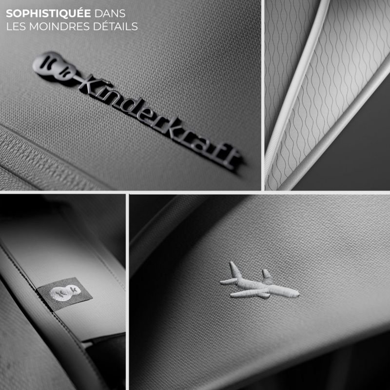 Poussette cabine Pilot 2 Platinium Grey Kinderkraft Ambiance 8