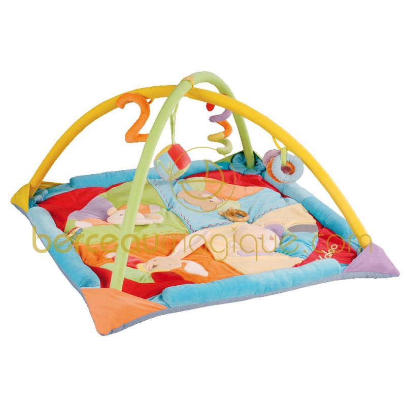 Tapis d'activités 123 (80 x 80 cm) Kaloo