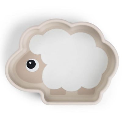 Bol silicone avec ventouse Sheepy Sable - Reconditionné