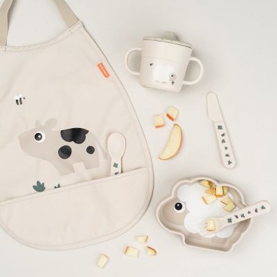 Bol silicone avec ventouse Sheepy Sable - Reconditionné