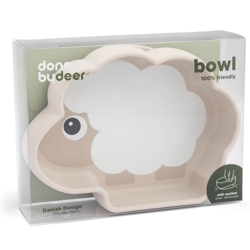 Bol silicone avec ventouse Sheepy Sable - Reconditionné Done by Deer Produit 7