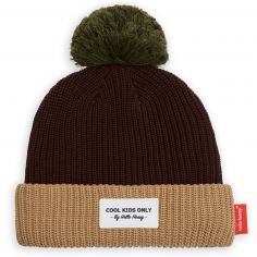 Bonnet Color Block Pistachio (2-5 ans) - Hello Hossy