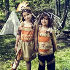 Déguisement d'Indien Taregan (3-4 ans)