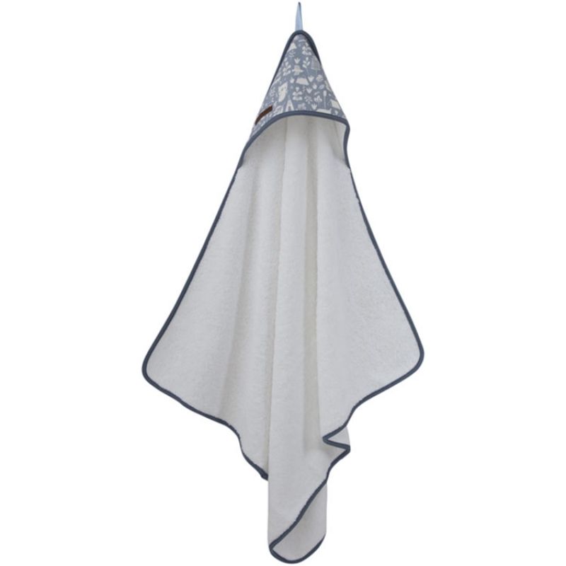 Cape de bain Adventure blue (75 x 75 cm) Little Dutch
