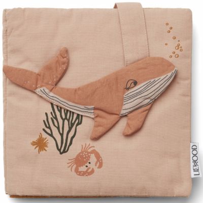 Livre Bebe En Tissu Sammy Sea Creature Rose Liewood