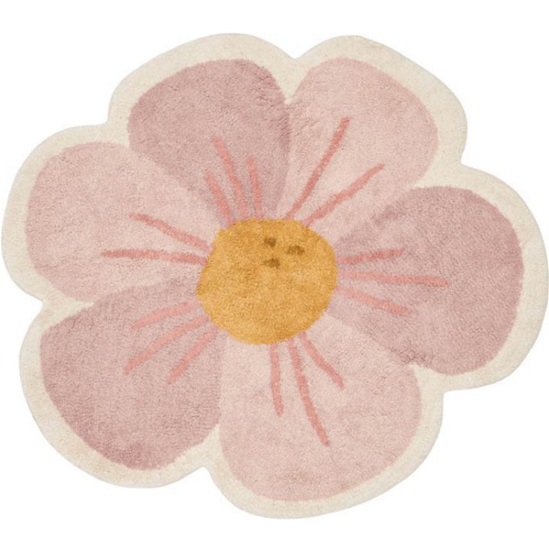 Tapis fleur Flowers & Butterflies (110 cm) Little Dutch