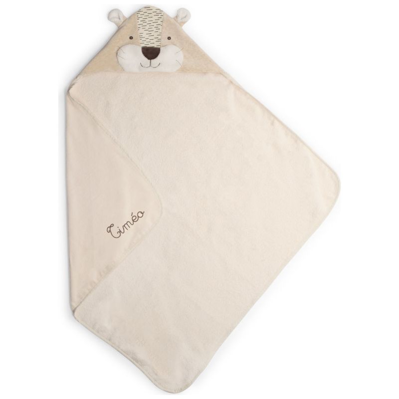 Cape de bain tigre Baboo La forêt Mawa (personnalisable) Moulin Roty Produit 1
